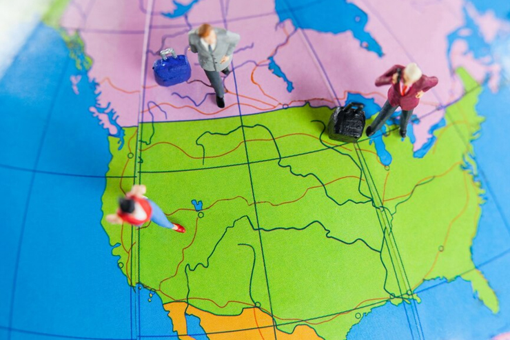 Express International Courier to USA, Canada, and Mexico